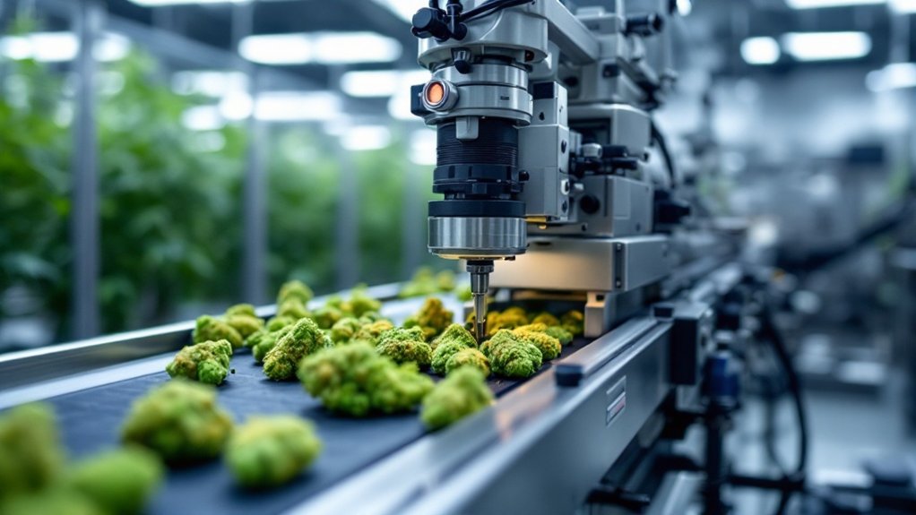 cannabis automation enhances production efficiency