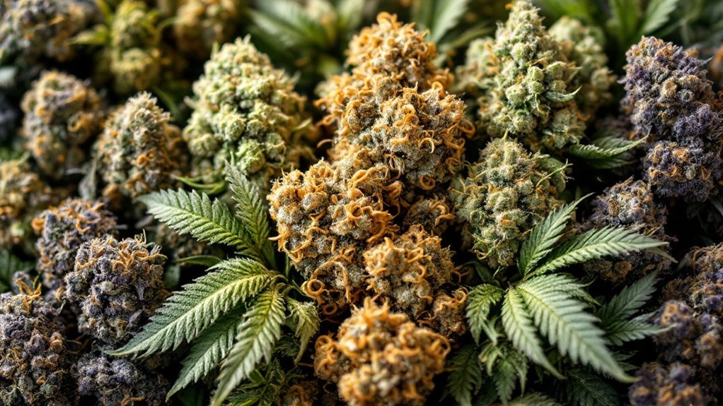 cannabis strains diverse hybrids