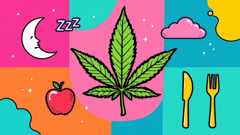 cannabis impacts sleep appetite