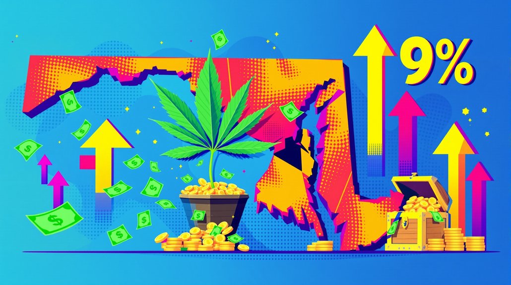maryland cannabis tax revenue
